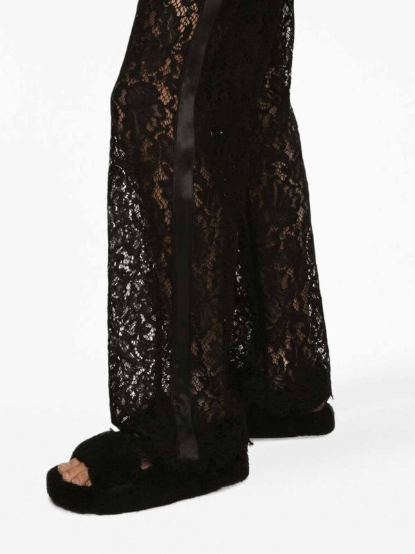 The Best Shops DOLCE & GABBANA: ストレートジーンズ - 黒