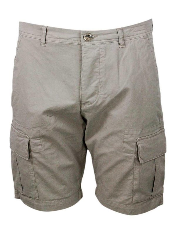 BARBA NAPOLI: Shorts - Short - Beige