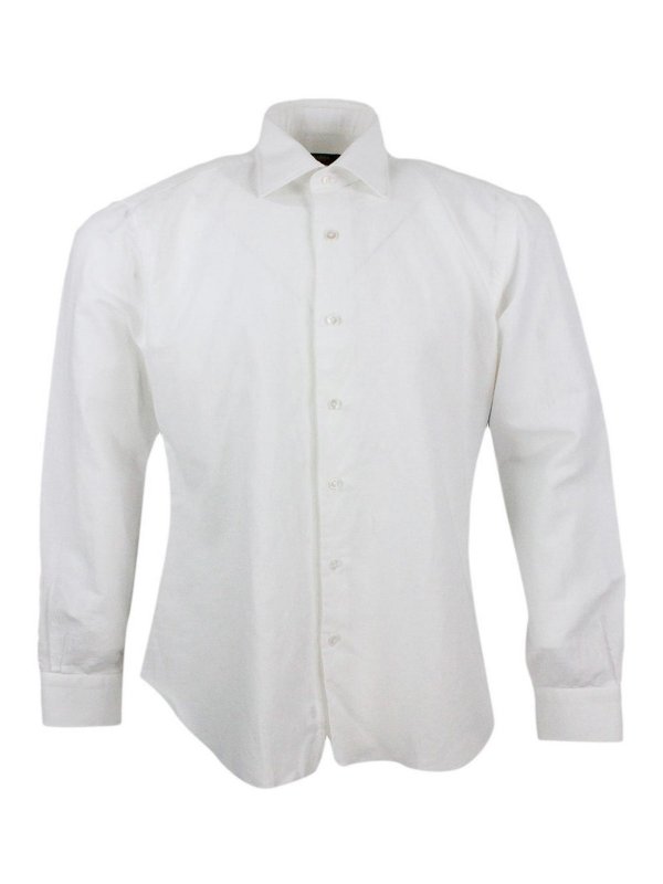 BARBA NAPOLI: camicie - Camicia Bianco