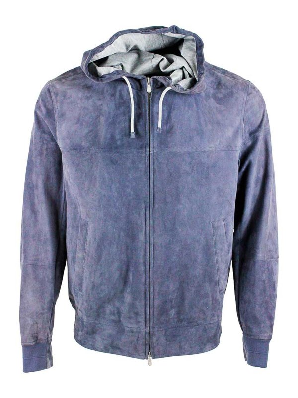 BRUNELLO CUCINELLI: casual jackets - Jacket  Blue