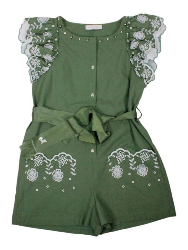 MONNALISA: Robe longueur genou - Robe Au Genou - Vert