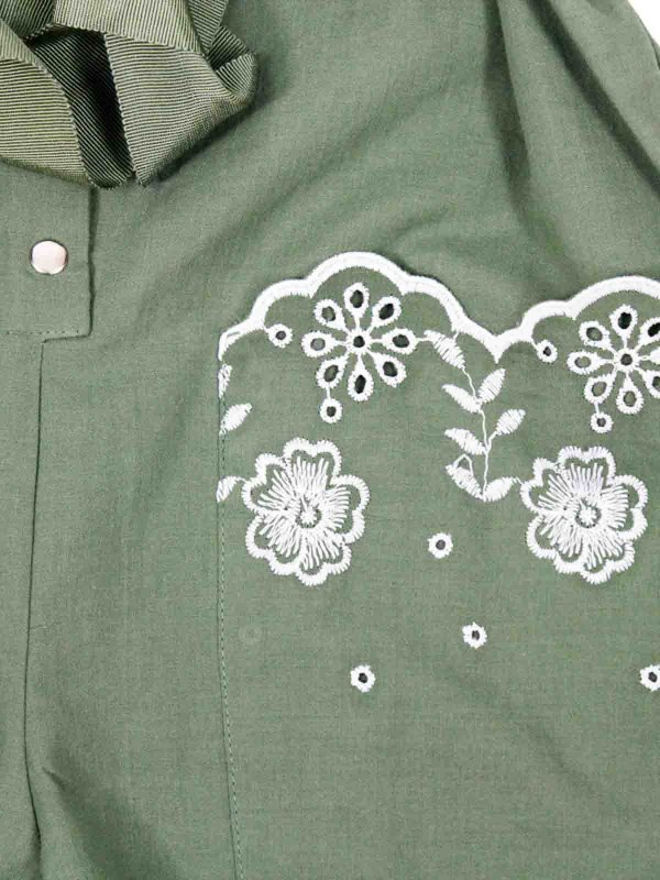 The Best Shops MONNALISA: Robe longueur genou - Robe Au Genou - Vert