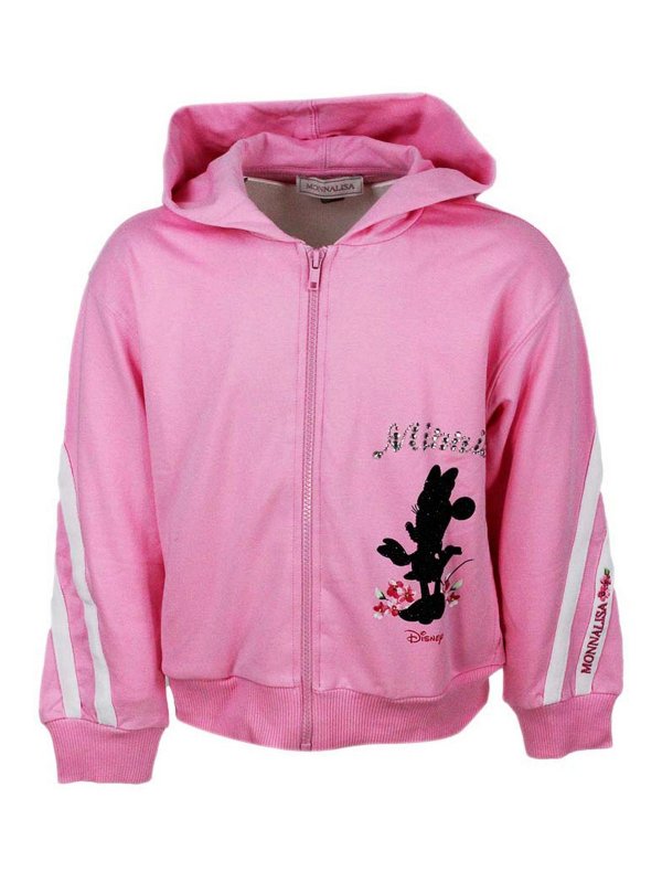 MONNALISA: Sweatshirts & Sweaters - Sweater  Pink