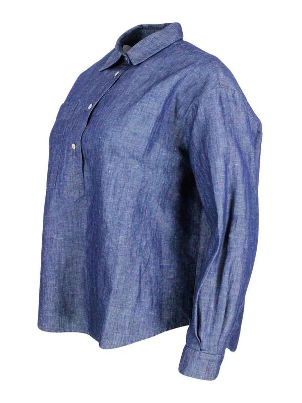 BARBA NAPOLI: シャツ online - シャツ - ダークウォッシュ