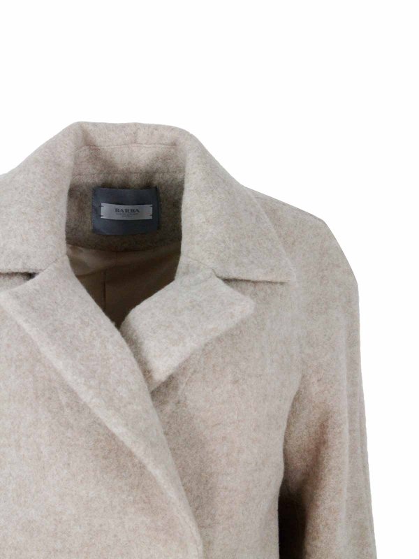 Kurzer Mantel - Beige shop online: BARBA NAPOLI