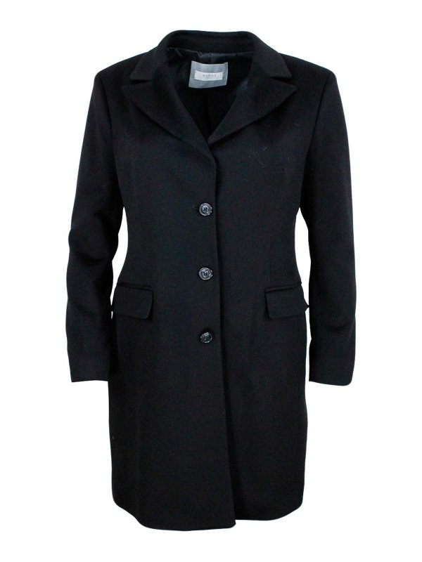 BARBA NAPOLI: cappotti corti - Cappotto  neri