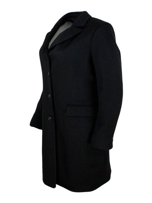 BARBA NAPOLI: cappotti corti online - Cappotto  neri