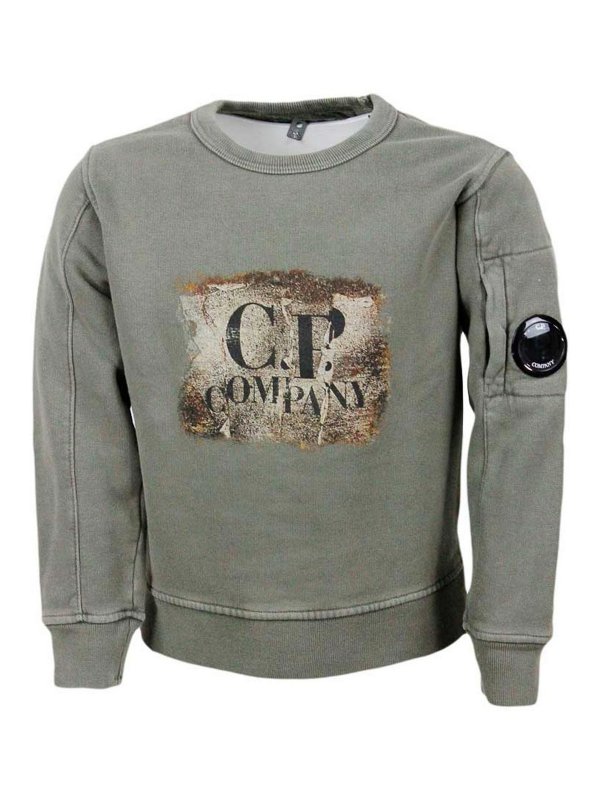 C.P. COMPANY: Sweatshirts & Sweaters - Sweater  Green