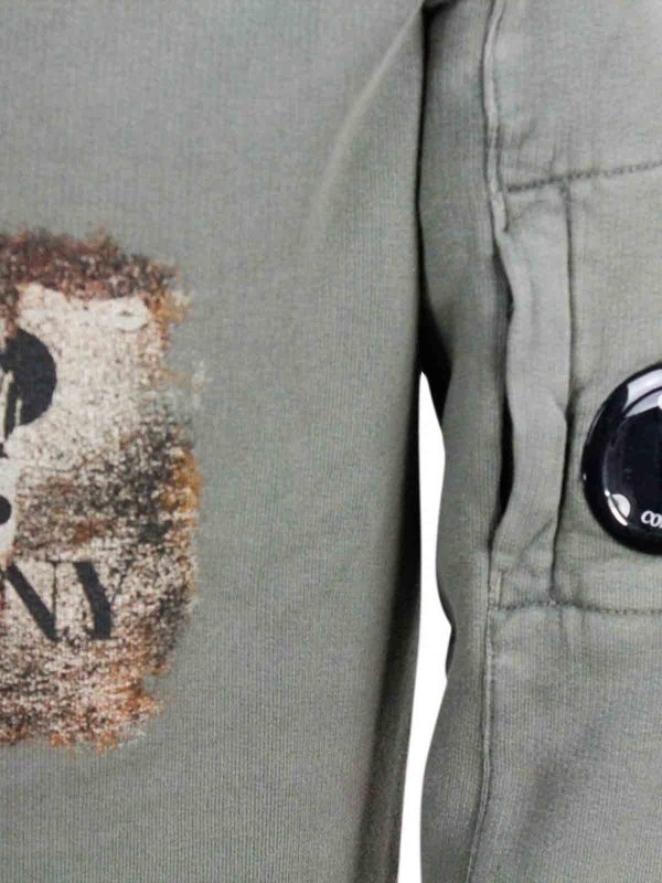 C.P. COMPANY: Sweatshirts & Sweaters online - Sweater  Green