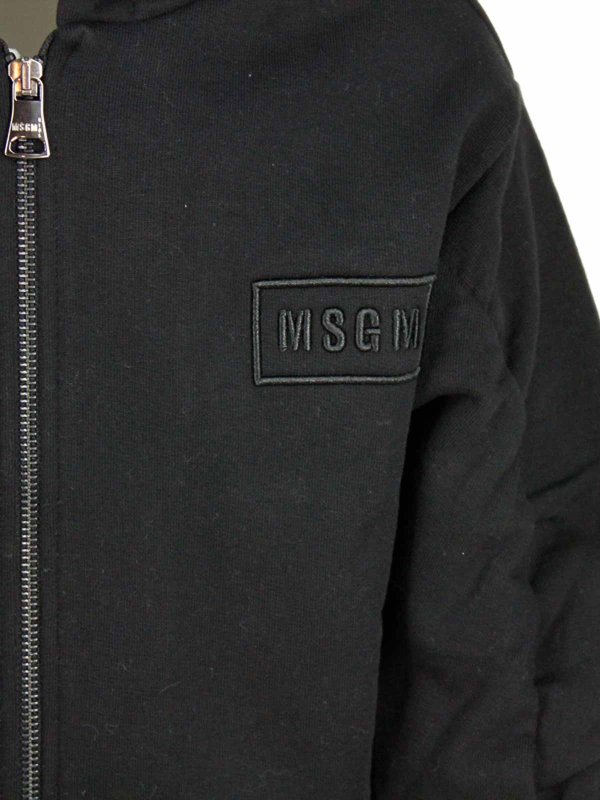 M.S.G.M. KIDS: Sweatshirts & Sweaters online - Msgm Sweater  Black