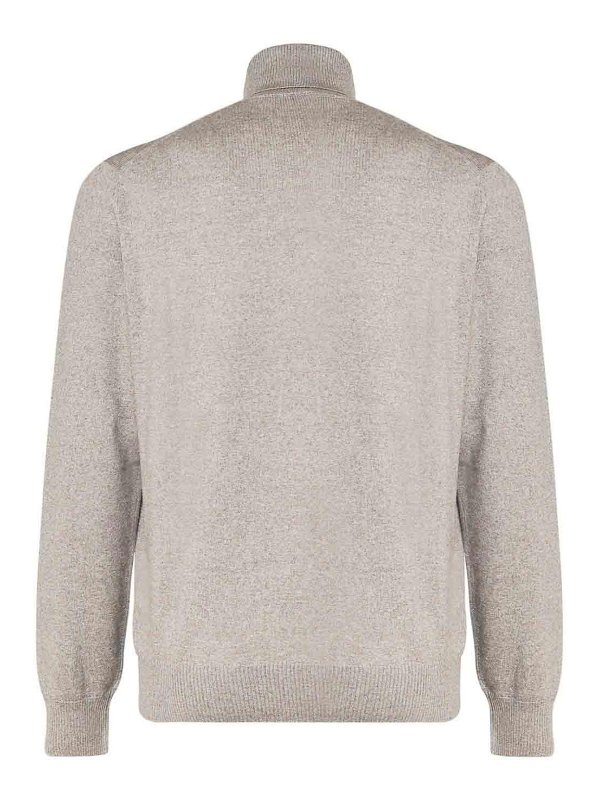 FAY: Pull col rond online - Pull Col Rond - Marron Clair