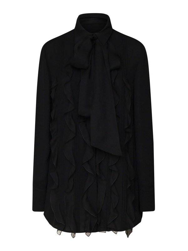 VALENTINO GARAVANI: Chemises - Chemise - Noir