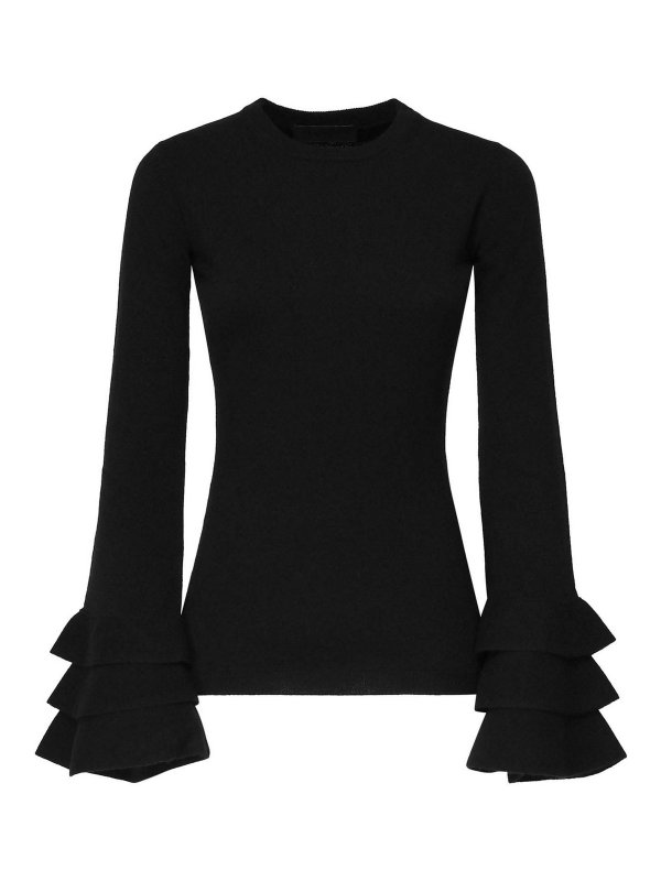 VALENTINO GARAVANI: クルーネック - クルーネック - 黒