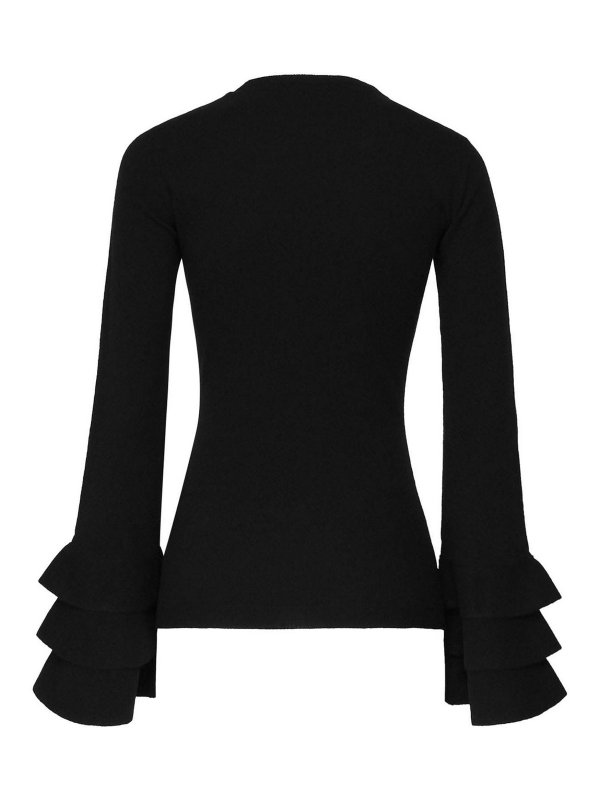 VALENTINO GARAVANI: クルーネック online - クルーネック - 黒