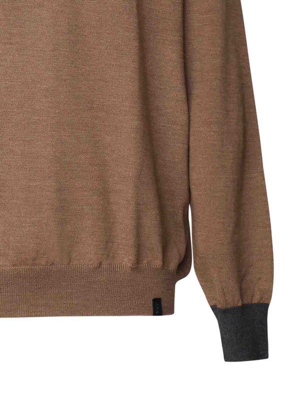 The Best Shops FAY: クルーネック - クルーネック - ブラウン