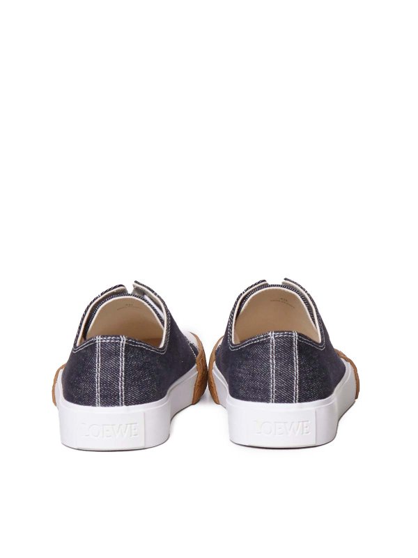 The Best Shops LOEWE: trainers - Lace Up Sneakers In Denim