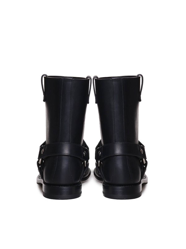 LOEWE: ankle boots online - Smooth Leather Pull-On Boot