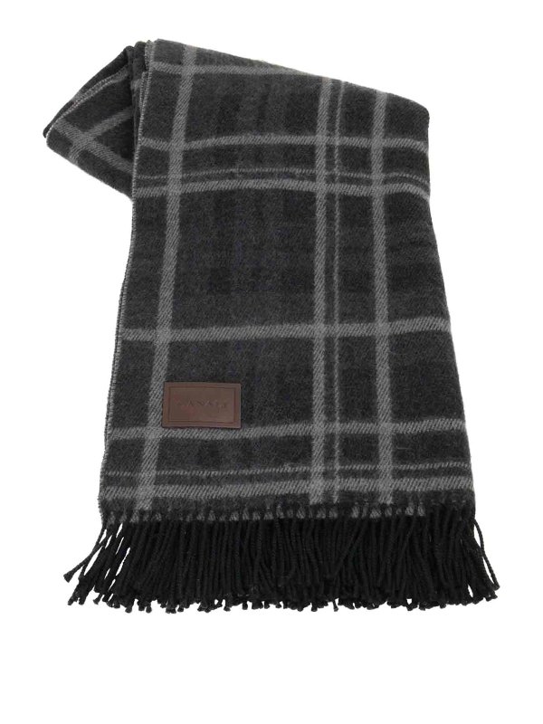 CANALI: スカーフ - スカーフ - グレー