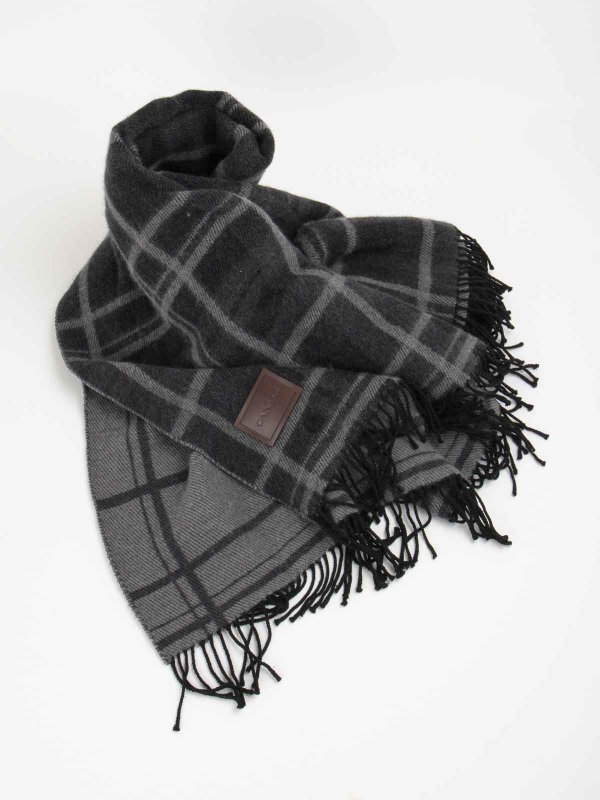 CANALI: スカーフ online - スカーフ - グレー