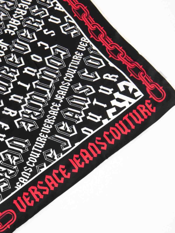 The Best Shops Versace Jeans Couture: スカーフ - スカーフ - 黒