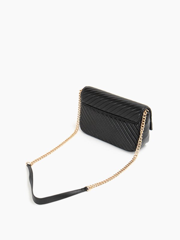 ショルダーバッグ - 黒 shop online: JOHN RICHMOND