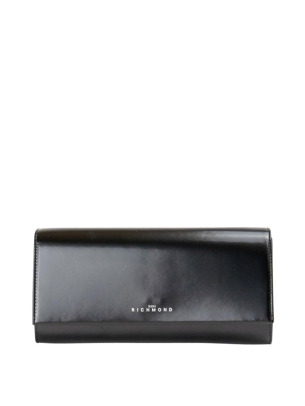 JOHN RICHMOND: ショルダーバッグ - ショルダーバッグ - 黒