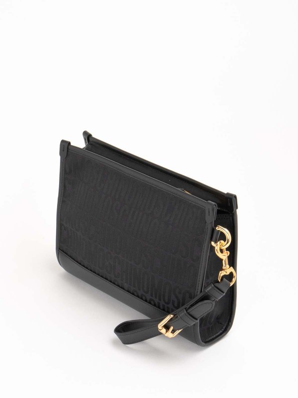 Clutch shop online: MOSCHINO
