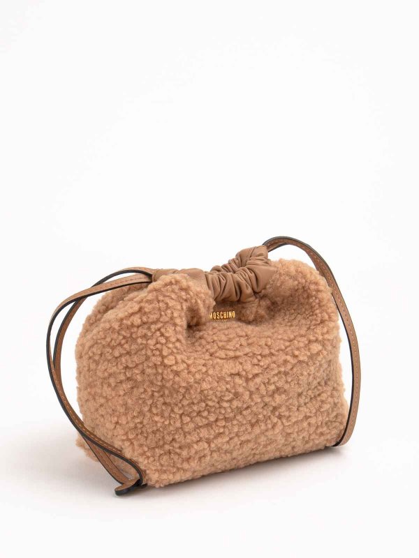 MOSCHINO: クロスボディバッグ online - クロスボディバッグ - ベージュ