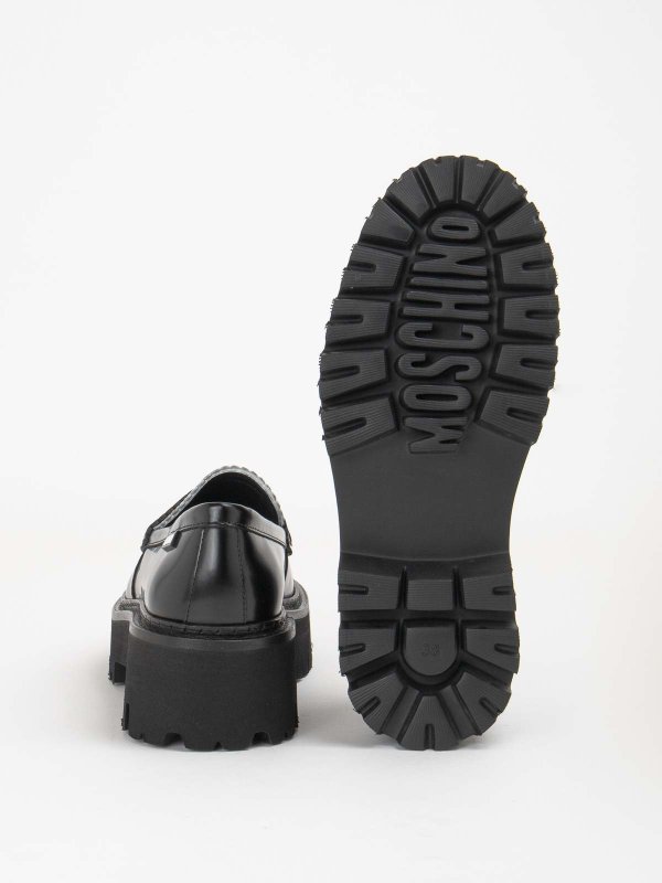 Loafer shop online: MOSCHINO