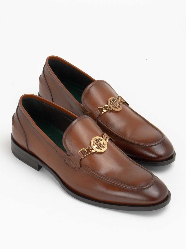 ROBERTO CAVALLI: Mokassins und Slippers online - Mokassins - Braun