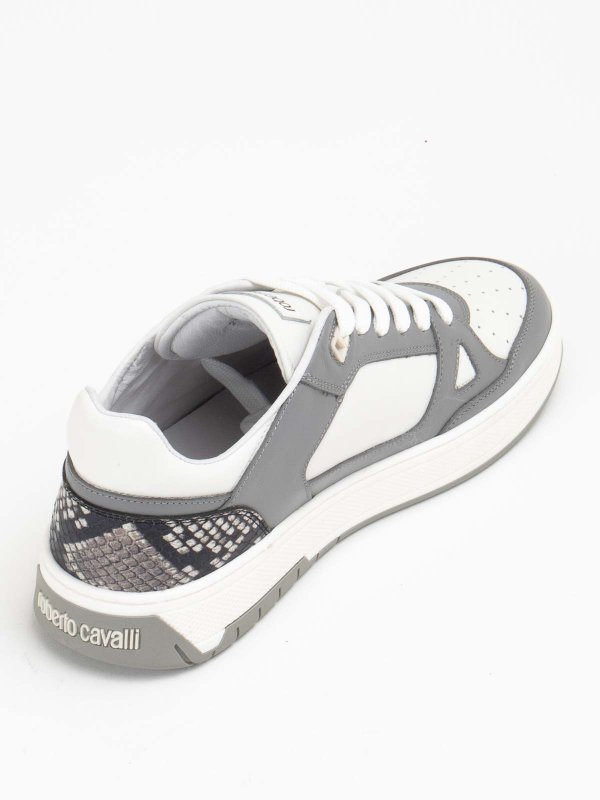 The Best Shops ROBERTO CAVALLI: Chaussures de sport - Baskets - Blanc