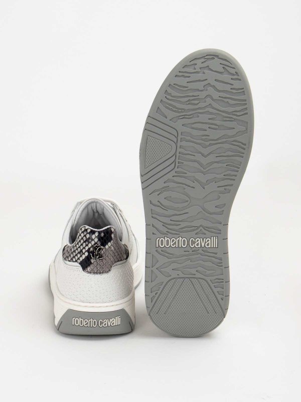 Baskets - Blanc shop online: ROBERTO CAVALLI