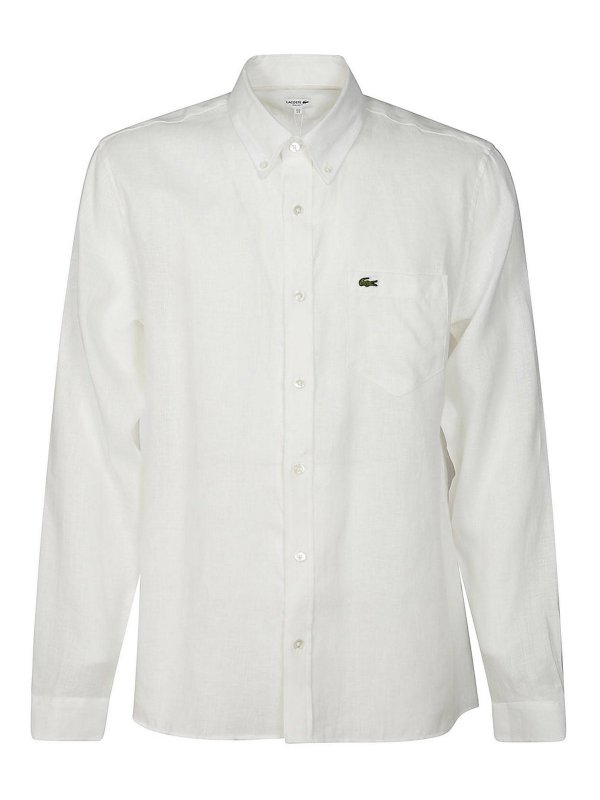 LACOSTE: shirts - Shirt  White