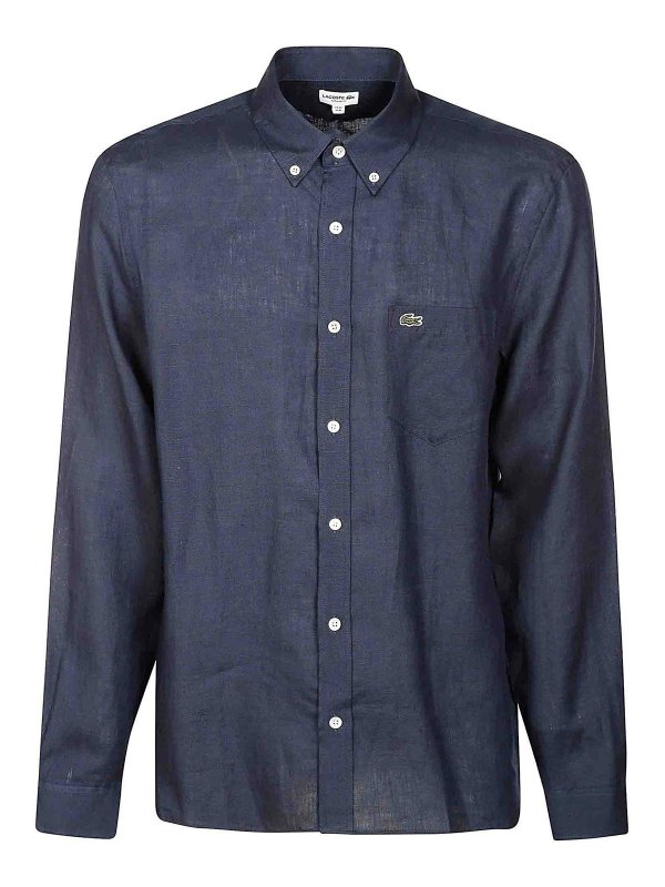 LACOSTE: Hemden - Hemd - Blau
