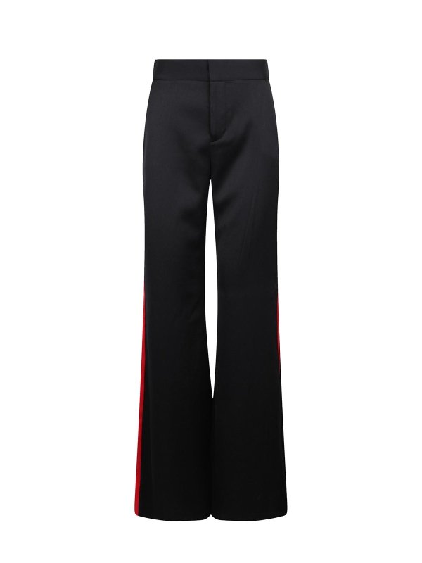 ALICE+OLIVIA: カジュアルトラウザー - カジュアルパンツ - 黒