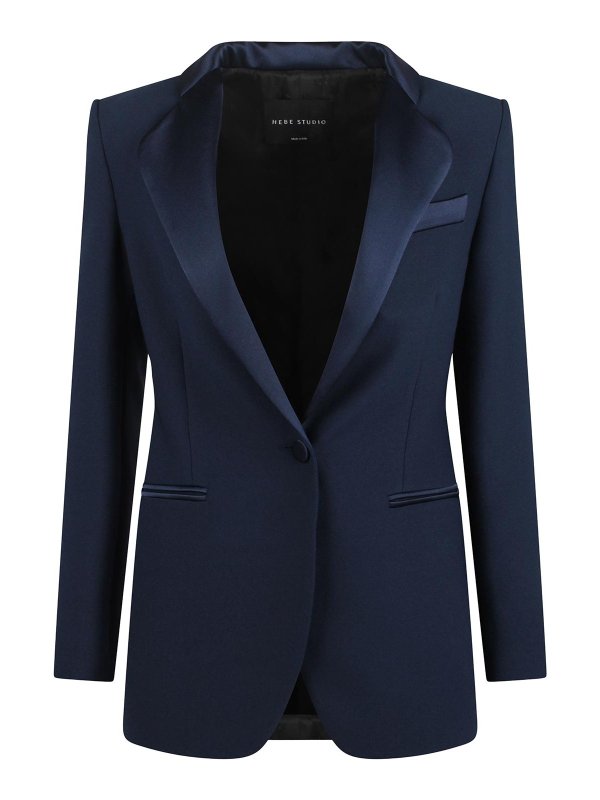 HEBE STUDIO: blazers - Blazer Monopetto
