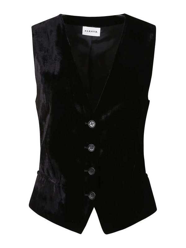 P.A.R.O.S.H.: waistcoats & gilets - Relue24 Gilet