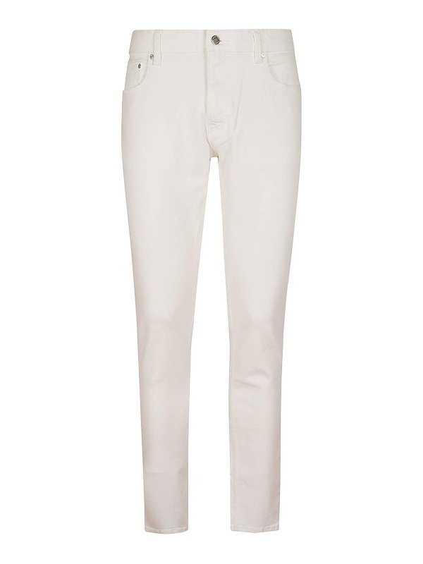 MICHAEL KORS: Bootcut - Bootcut Jeans - Weiß