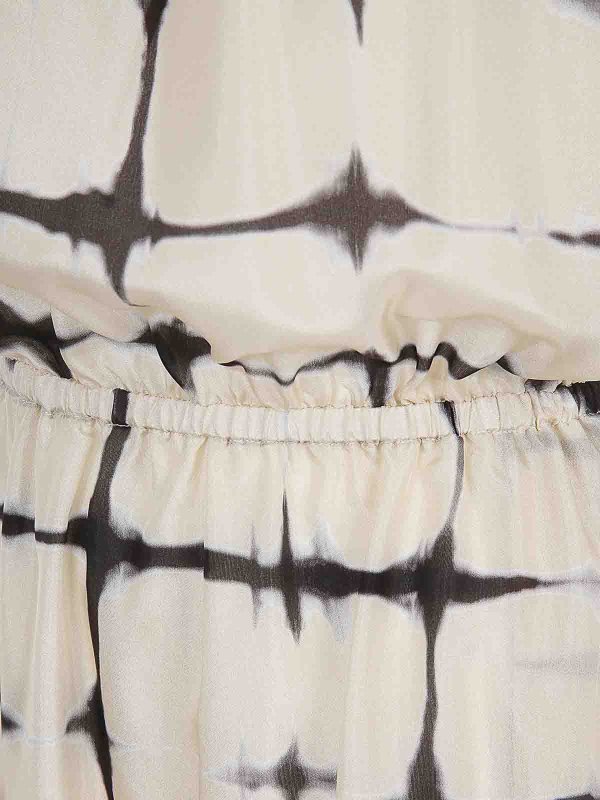 The Best Shops CRIDA: Robe longueur genou - Robe Au Genou - Blanc