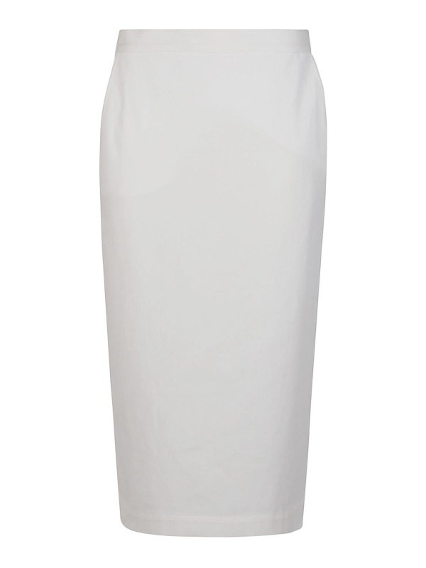 eleven88: Jupes midi et au genou - Jupe Midi - Blanc