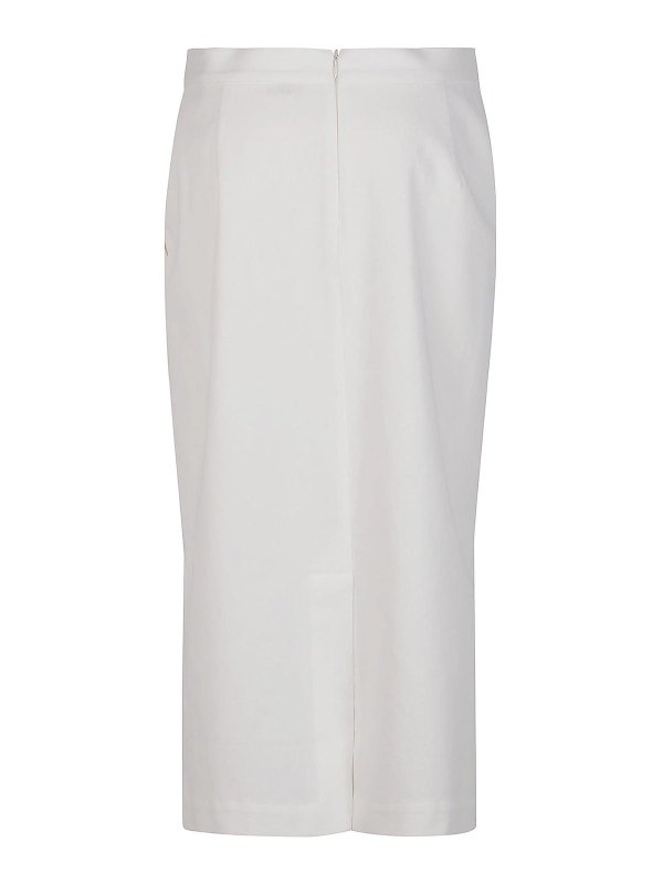 eleven88: Jupes midi et au genou online - Jupe Midi - Blanc