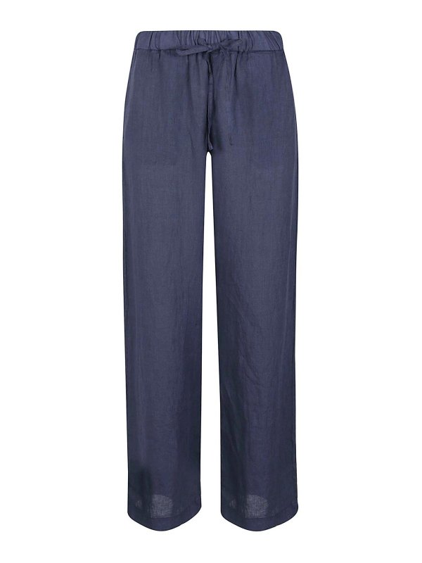 FAY: Pantalones casual - Pantalón Casual - Azul