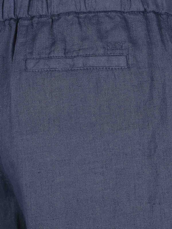 The Best Shops FAY: Pantalones casual - Pantalón Casual - Azul