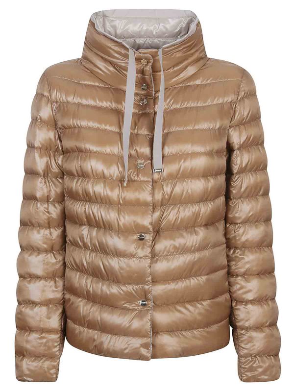 The Best Shops HERNO: Knielange Mäntel - Knielanger Mantel - Grau