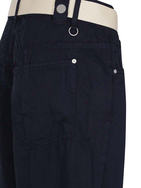 The Best Shops HIGH: Casual Hosen - Casual Hose - Blau