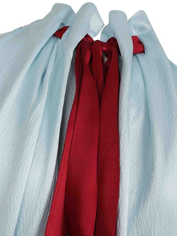 The Best Shops SALONI: Knielange Kleider - Knielanges Kleid - Blau