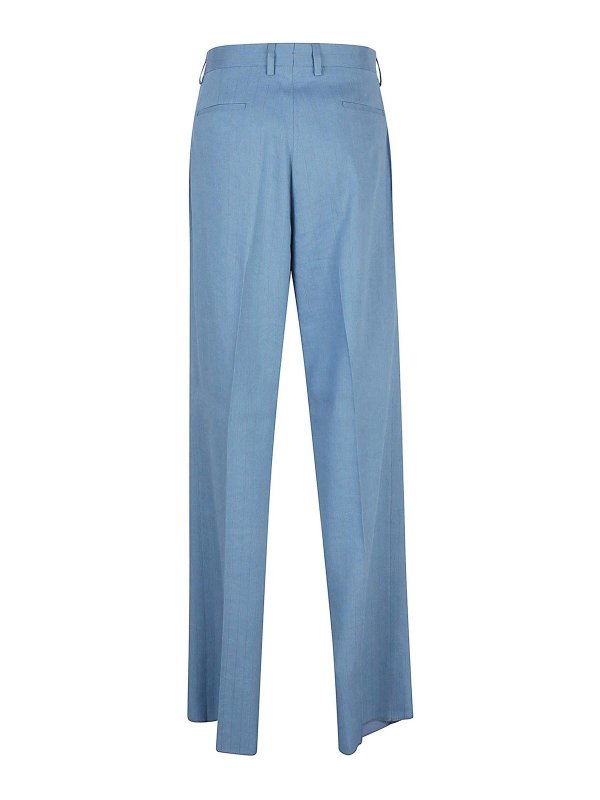 SAULINA: Pantalons casual online - Pantalons Décontractés - Bleu