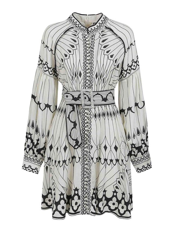 SCARLETT POPPIES: ニーレングスドレス - 膝丈ドレス - イエロー