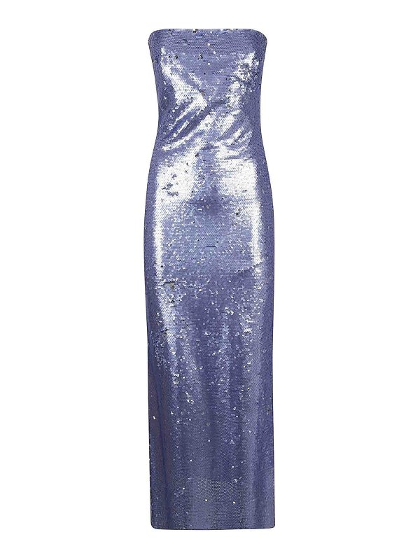 THE NEW ARRIVALS: ニーレングスドレス - 膝丈ドレス - 紫