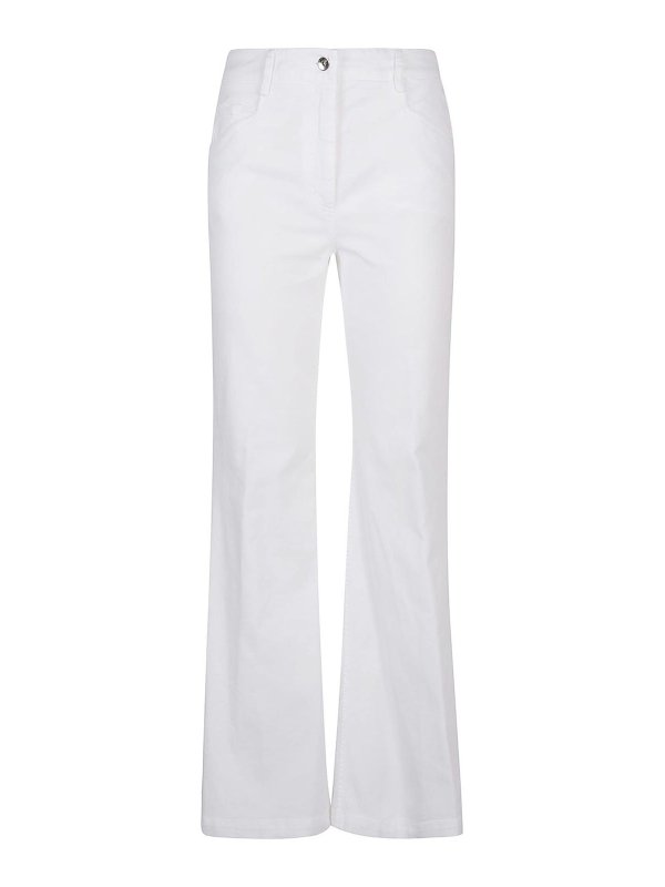 TSOLO MUNKH: カジュアルトラウザー - カジュアルパンツ - 白